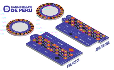 Ruleta americana y francesa
